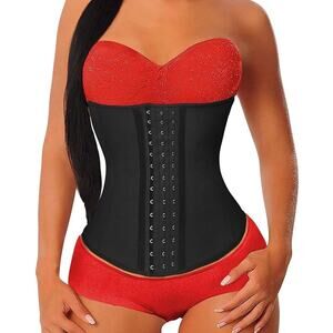 Women's Latex Sport Girdle Waist Training Corset Shaper Size XL NWOT